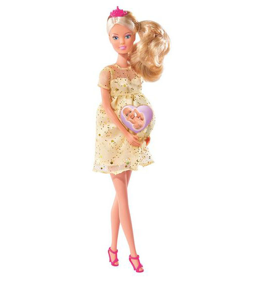 Кукла Штеффи беременная из серии Королевский набор, 29 см.  